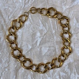 Vintage Chunky Gold Necklace